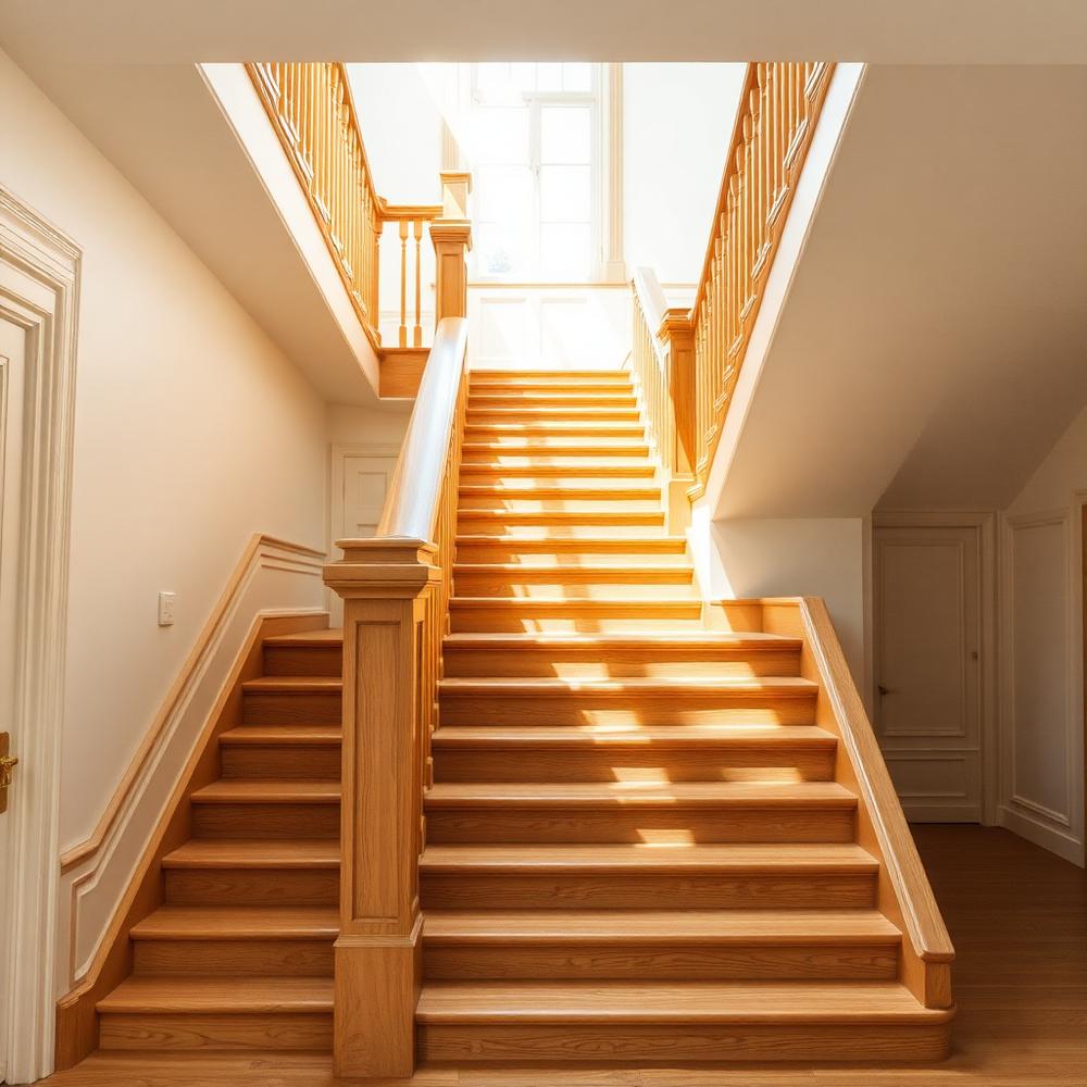 Escalier massif